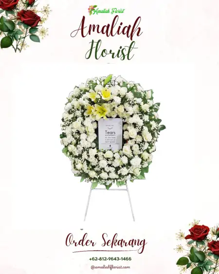 Krans Bunga Duka Tribaktimulya